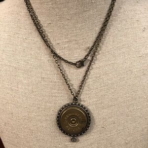 Shot gun shell necklace
